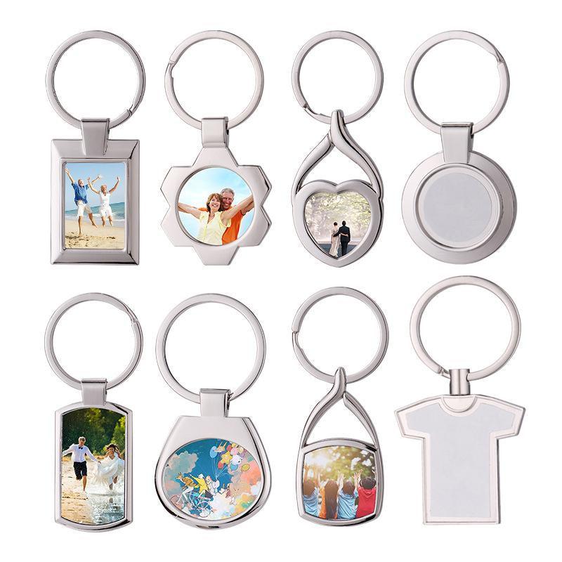 Printing Sublimation Metal Keyrings