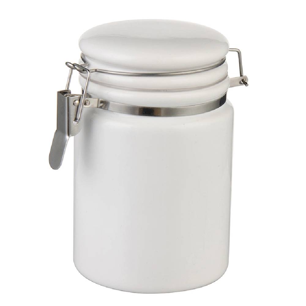 Ceramic Jars - 14oz Ceramic Storage Jar with Bale Closure - Longforte Trading Ltd