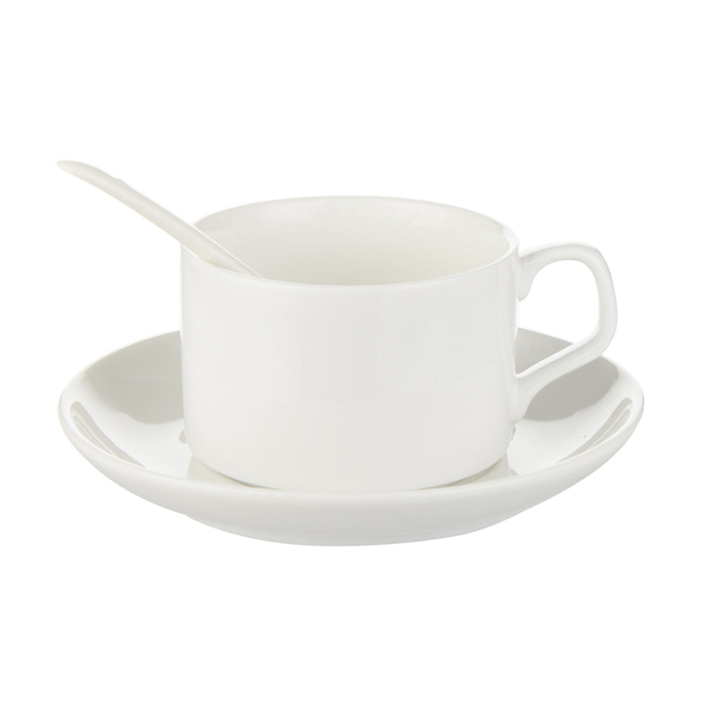 Wholesale Carton - 36 x 5oz White Coffee Cups and Saucer
