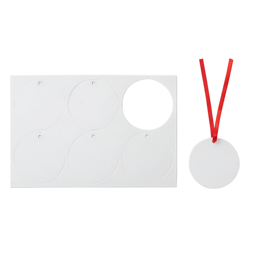 Sublimation Air Fresheners – Round (6 Per Sheet)