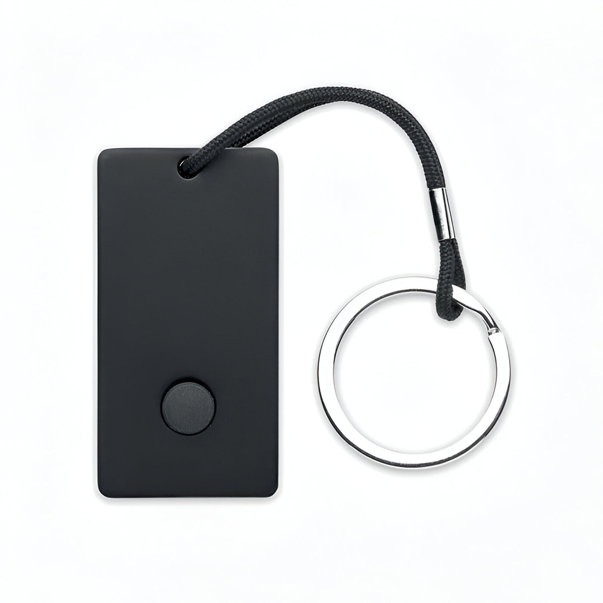 Customisable Black Bamboo Bluetooth Key Finder