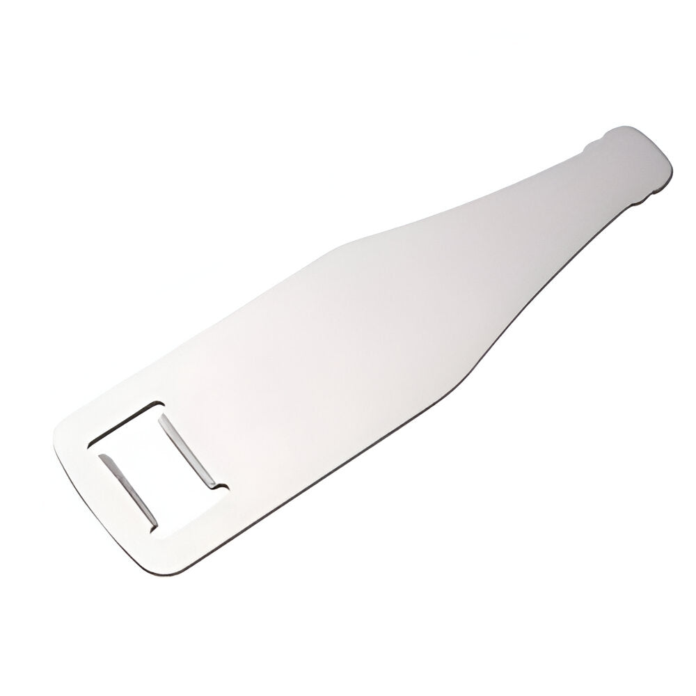 Bottle Opener - Pack of 10 x SILVER - Wine Bottle Shape