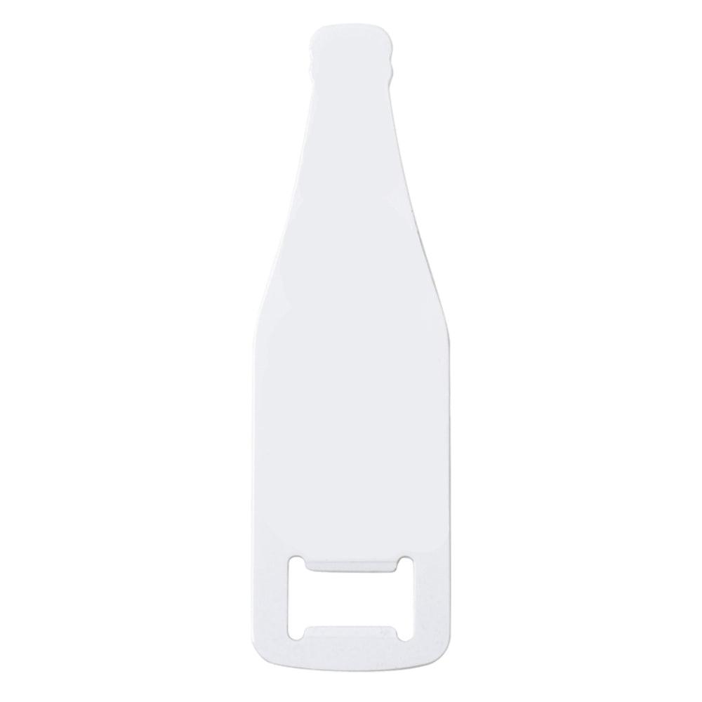 Bottle Opener - Pack of 10 x FULL WHITE - Wine Bottle Shape - Longforte Trading Ltd