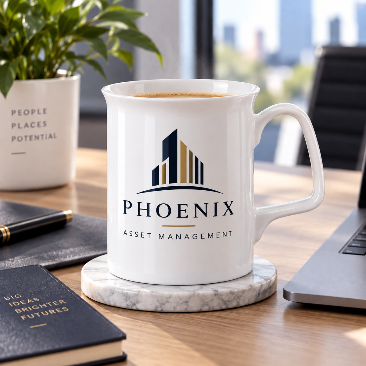 10oz Sublimation Bone China Malborough Mugs - Pack of 36