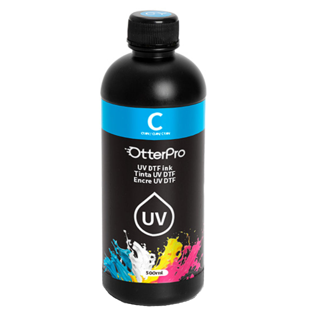Otter DTF - UV DTF Ink - 500ml - Cyan