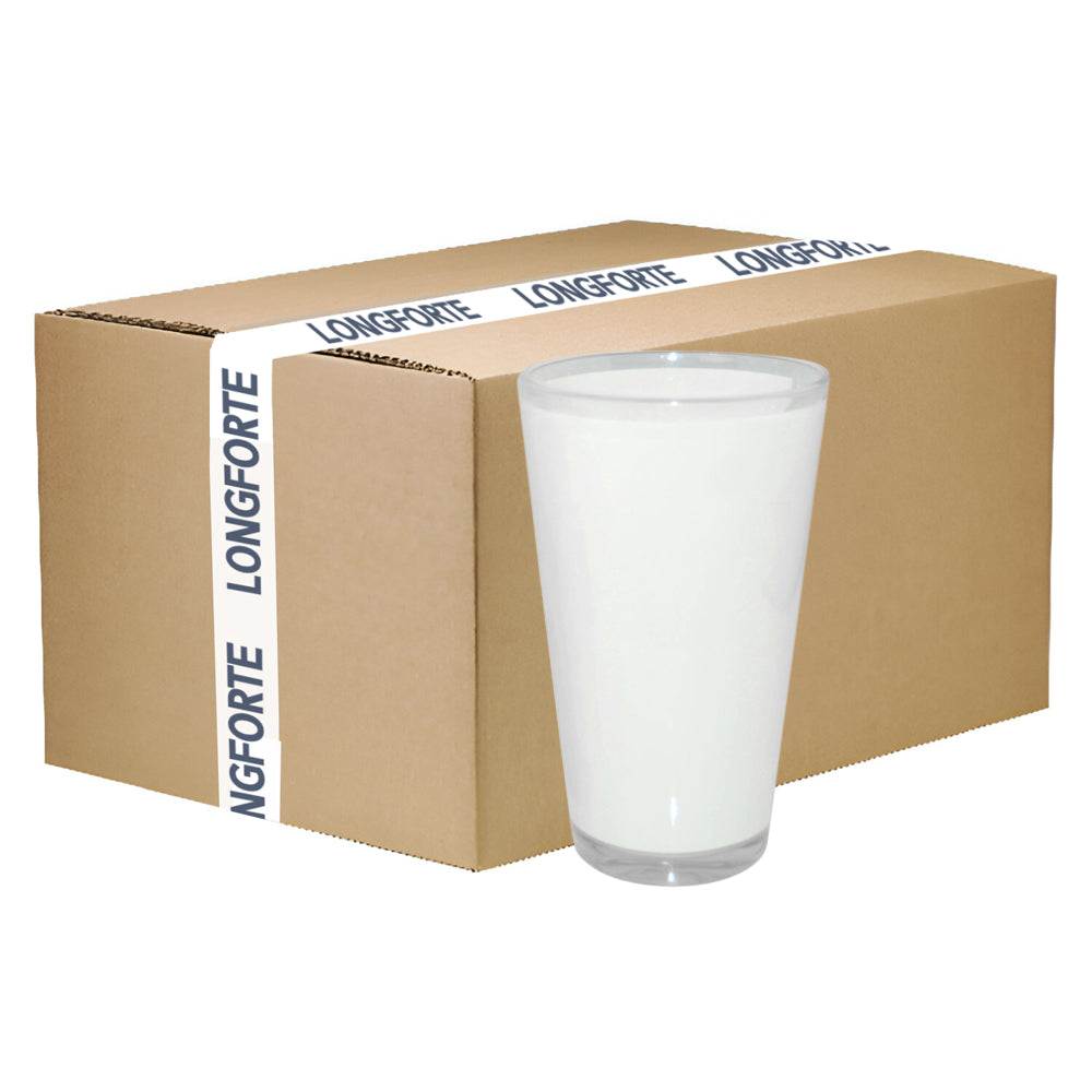 CARTON COMPLET - Verres à latte 24 x 17oz avec patch imprimable