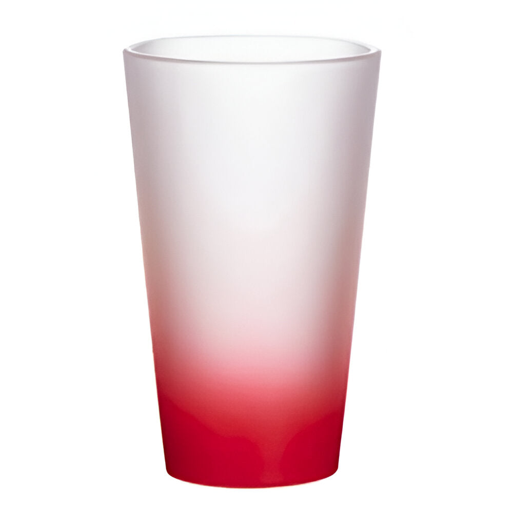 Wholesale Carton - 24 x GRADIENT 17oz CONE Glasses - RED