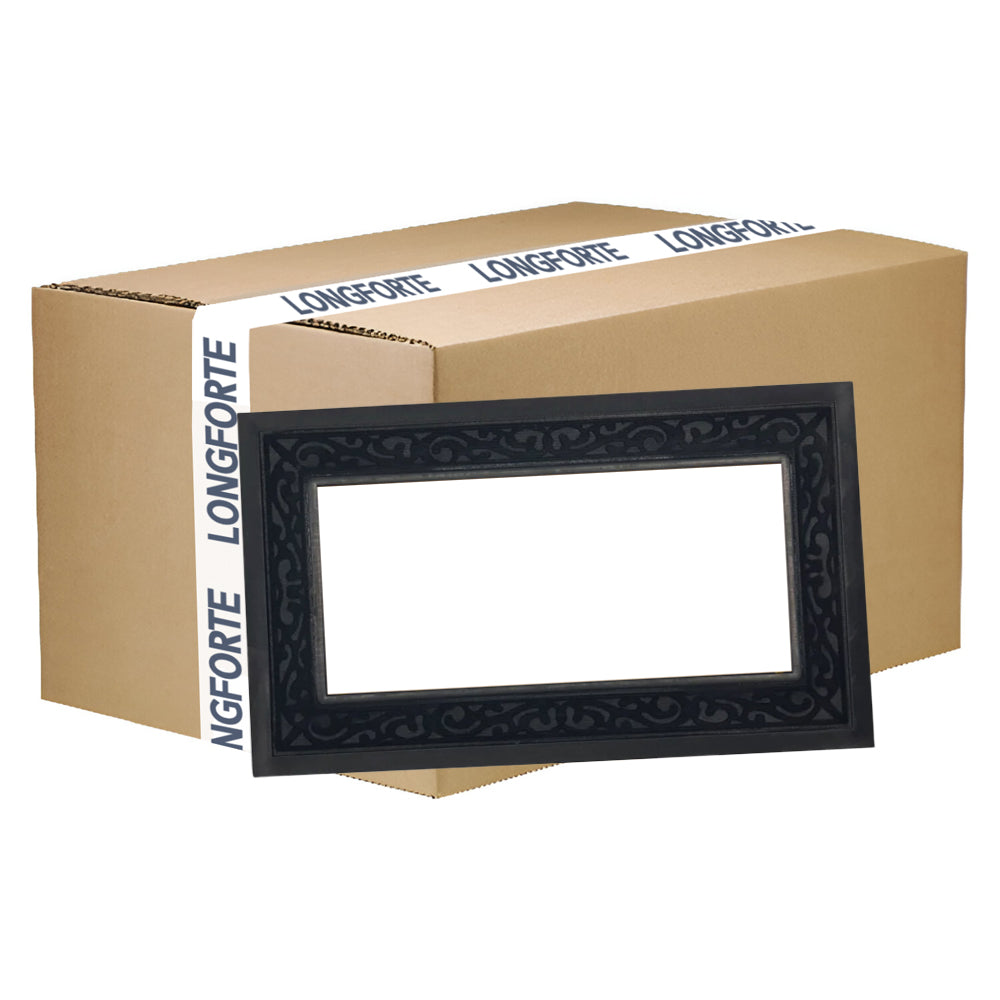 FULL CARTON - 12 x Heavy Duty Door Mats - 45cm x 75cm with Removable Insert - Longforte Trading Ltd