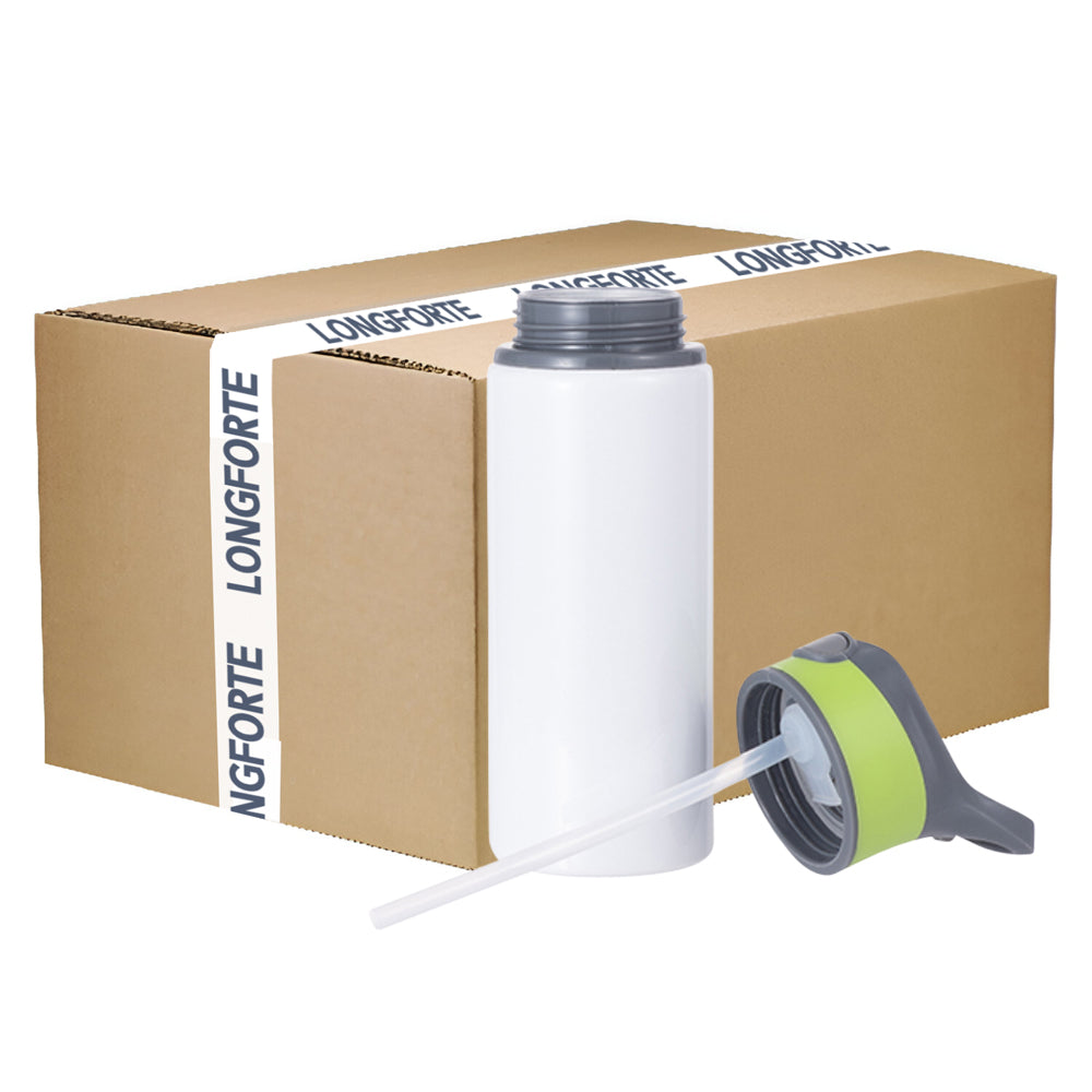 CARTON COMPLET - 50 x Bouteilles d'eau EXPLORER - 650 ml - VERT