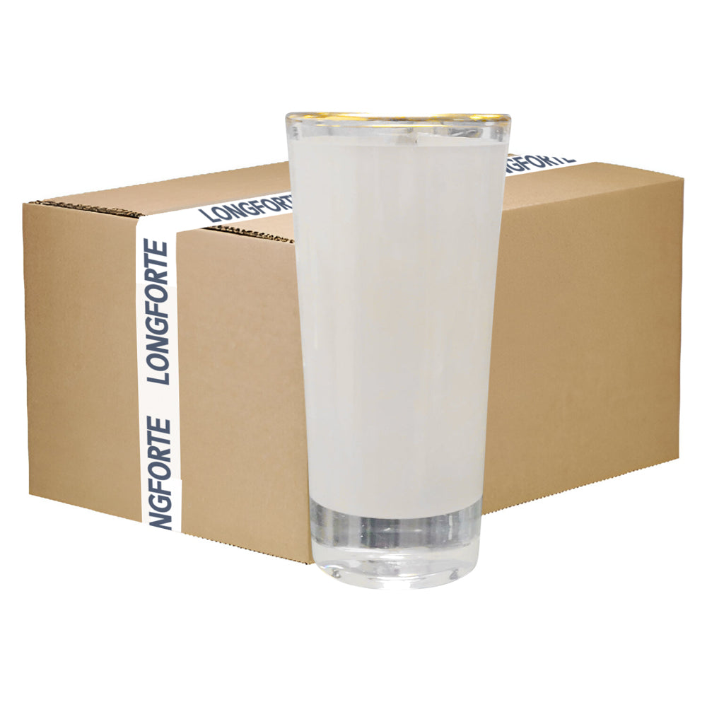 Wholesale Carton - 72 x 2.5oz Shot Glasses with Gold Rim
