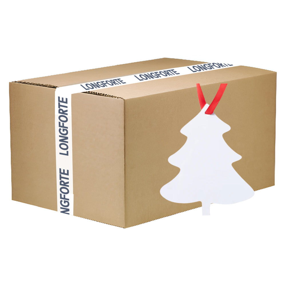 FULL CARTON - (100 PIECES) MDF Hanging Ornament - Tree - Longforte Trading Ltd