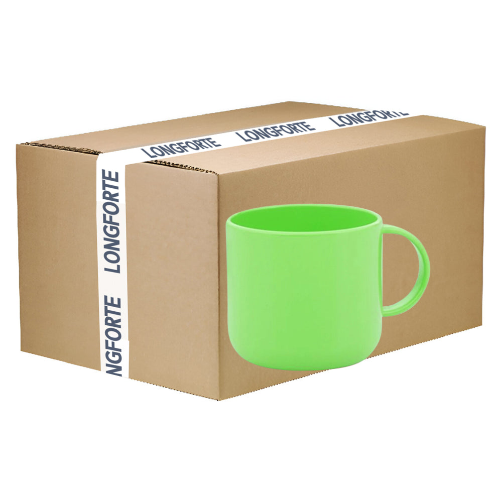 Wholesale Carton - 48 x 6oz Polymer Unbreakable Mugs - Green