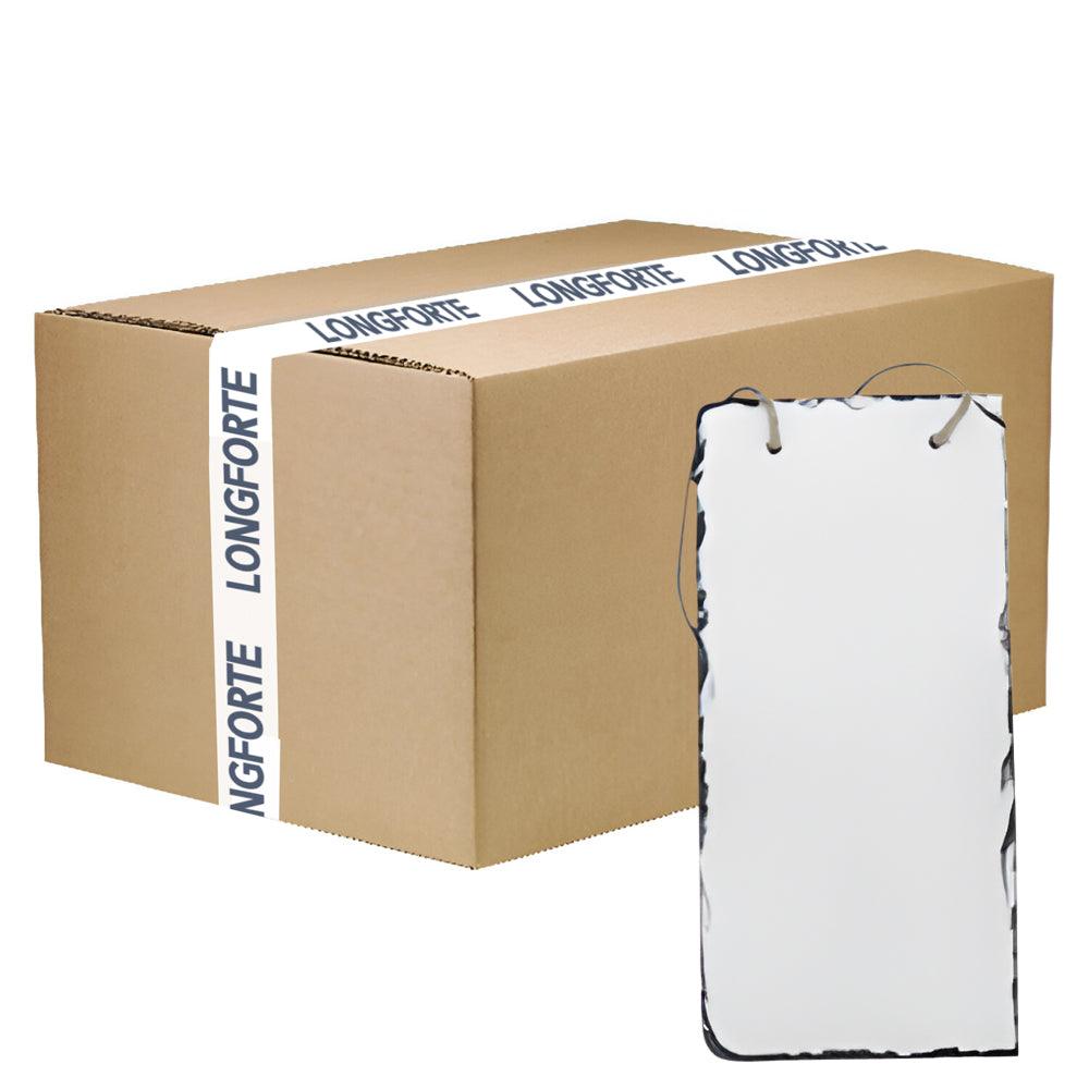 FULL CARTON - 18 x Blank Hanging Rectangle (15cm x 30cm) Sublimation Photo Slates with Rope - Longforte Trading Ltd
