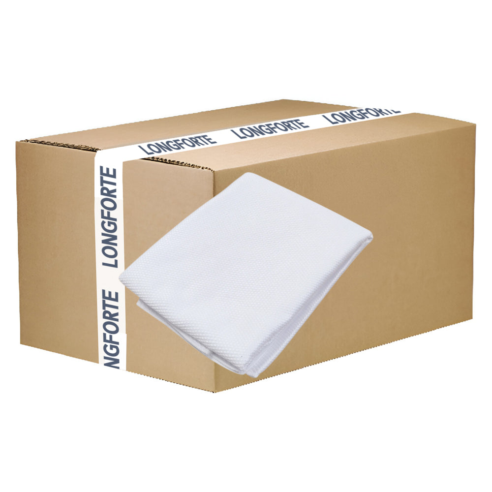 VOLLER KARTON - 50 x Handtücher - Rautengewebe - 100 % Polyester - 40 cm x 60 cm - MITTEL