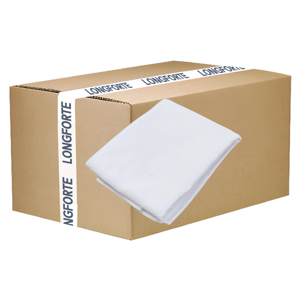 VOLLER KARTON - 50 x Handtücher - Rautengewebe - 100 % Polyester - 76 cm x 152 cm - EXTRA GROSS