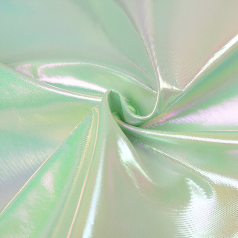 Sublimation Cushion Cover – Holographic Gradient Finish - Light Green