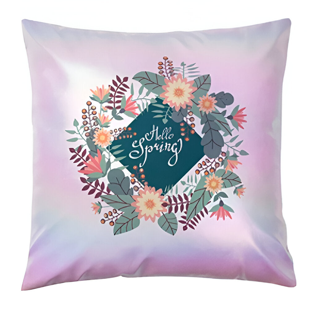 Sublimation Cushion Cover - Holographic Gradient Finish - Light Purple