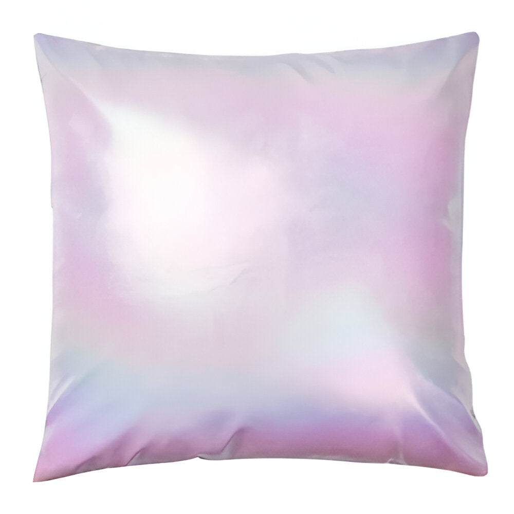 Sublimation Cushion Cover - Holographic Gradient Finish - Light Purple