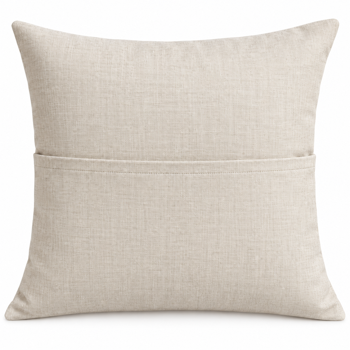 Housse de Coussin - Finition Toile - 40cm x 40cm - Carré