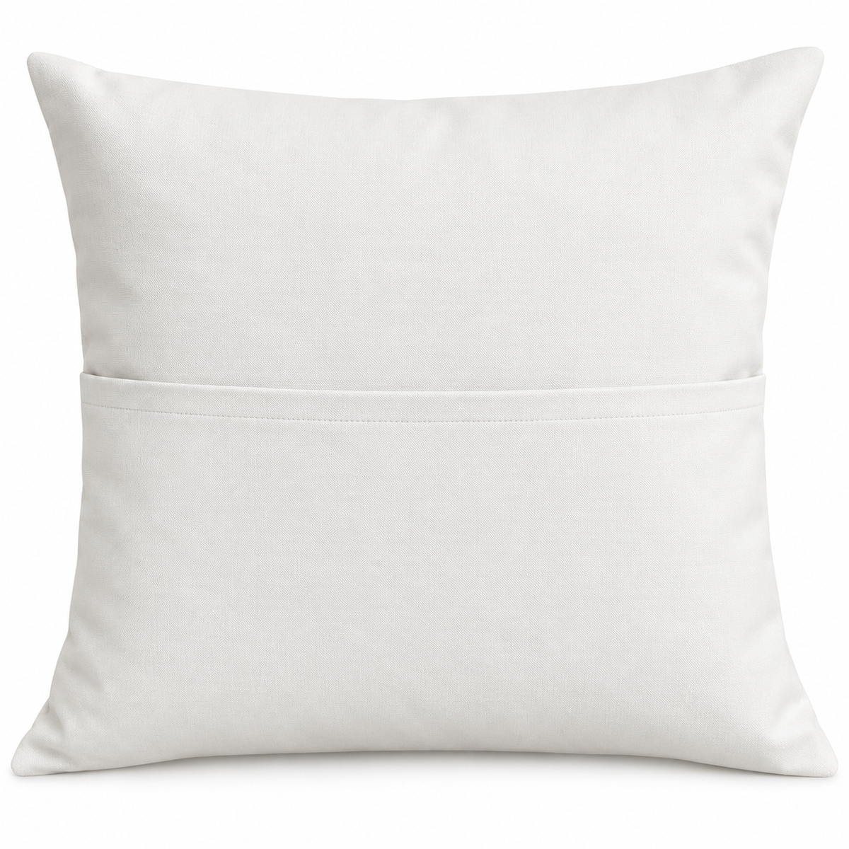 Housse de Coussin - Finition Toile - 40cm x 40cm - Carré
