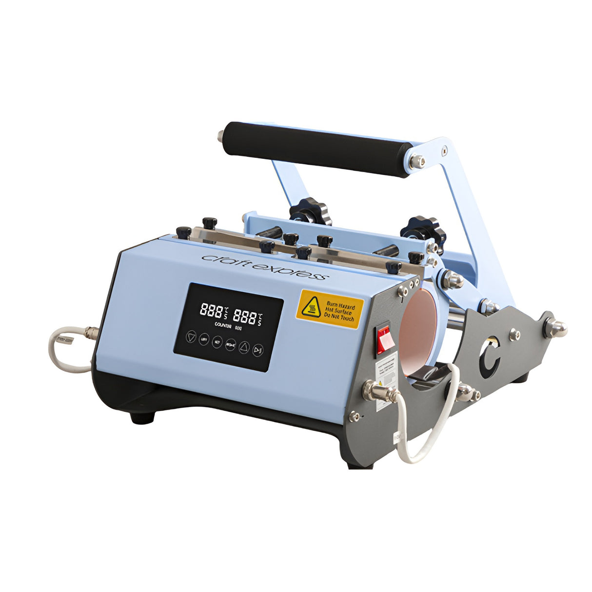 Craft Express 11oz Two Station Mug Press - Blue