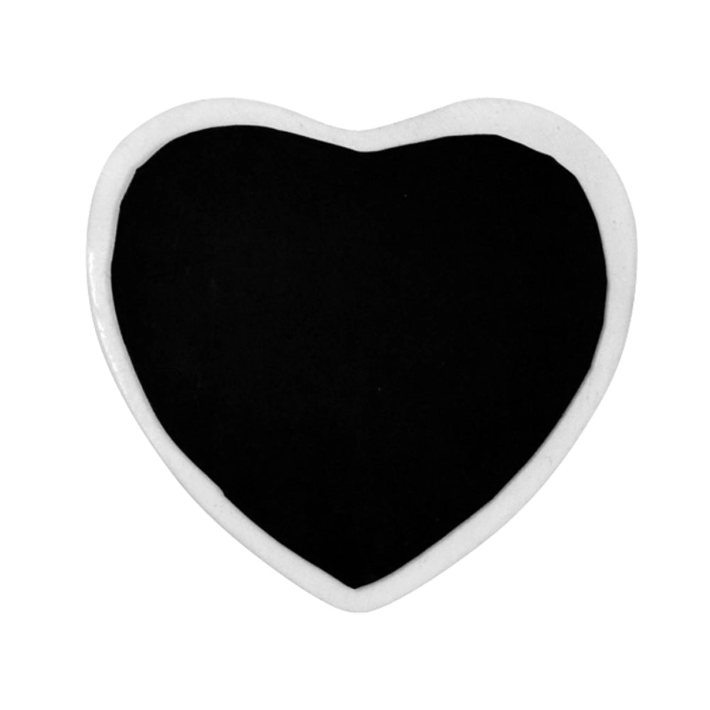 Fridge Magnet - Ceramic - Heart - 6cm x 6.8cm - Longforte Trading Ltd