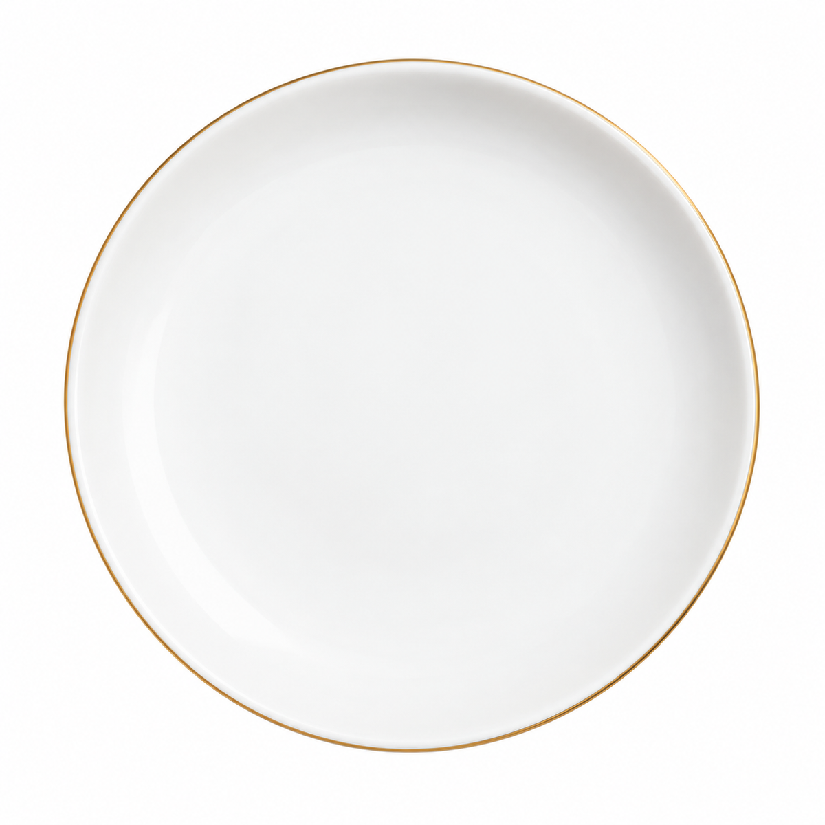 Sublimation Ceramic Trinket Tray with Gold Rim