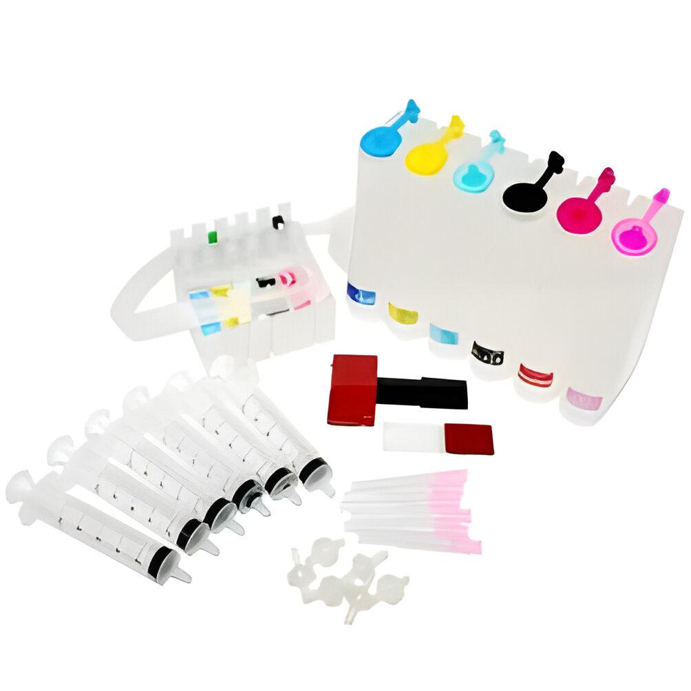 E10C CISS Non-OEM For Epson Printers - PX700, PX710W, PX720WD, PX730WD, PX800, PX810FW - Longforte Trading Ltd