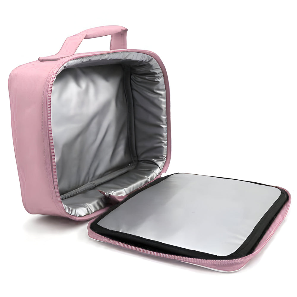 Bags & Wallets - Cooler Bag - SMALL - PINK - 24cm x 18cm x 7cm - Longforte Trading Ltd