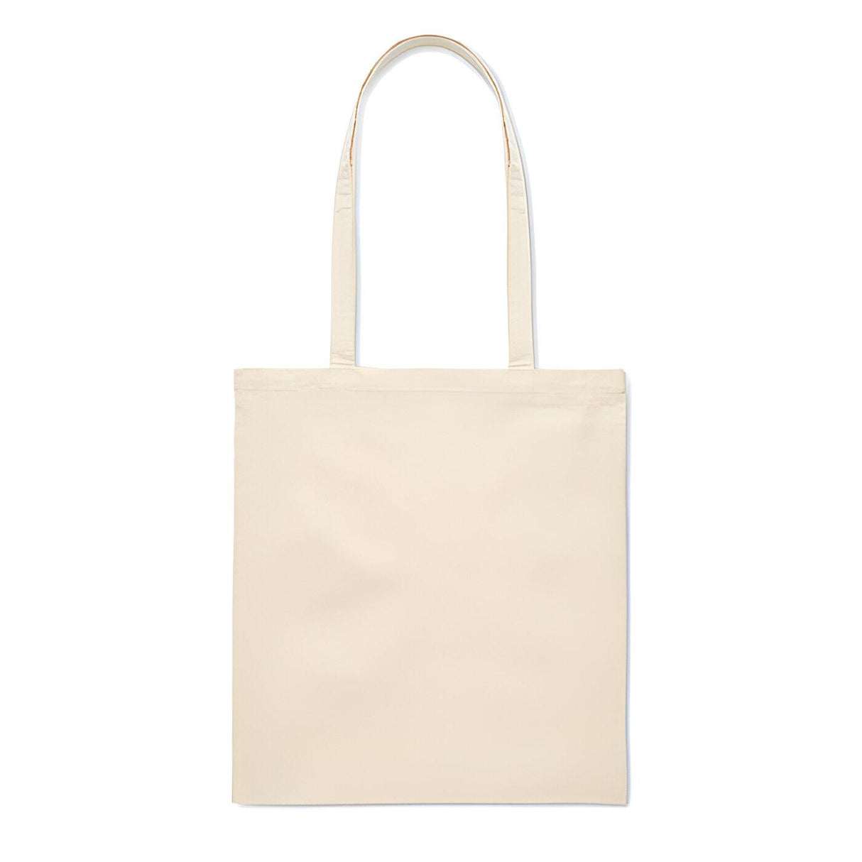 Organic Cotton Tote Bag with Long Handles - 180gsm