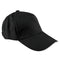 Hats & Headwear - COTTON - Baseball Cap - Jet Black - Longforte Trading Ltd