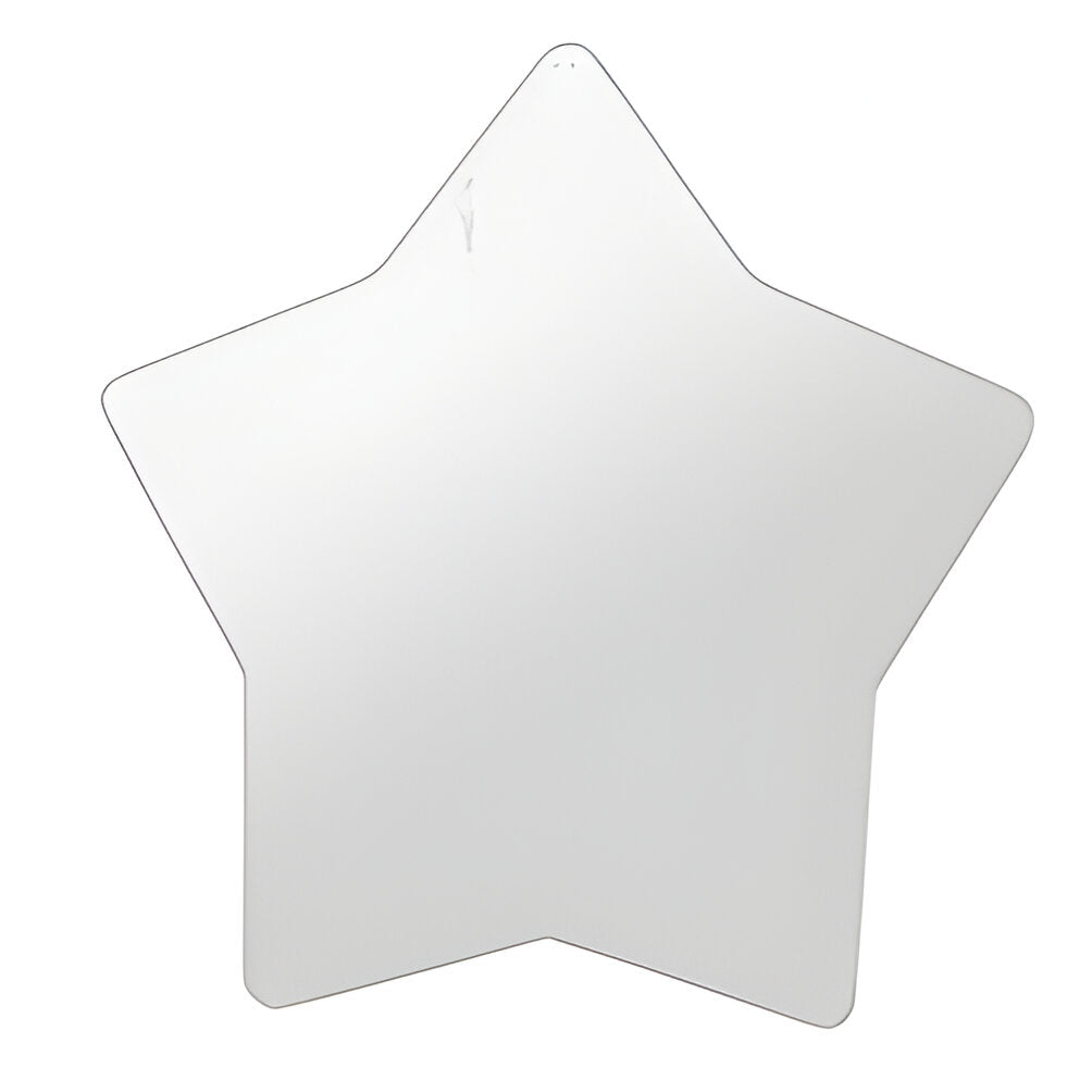 Fridge Magnet - 10 x MDF - Star - 6cm x 5.7cm - Longforte Trading Ltd