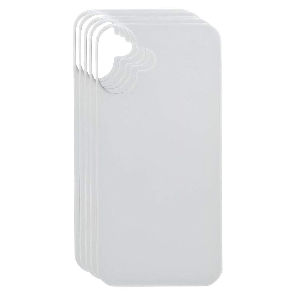 Pack of 5 x Spare Inserts for iPhone 16 PLUS Sublimation Phone Cases