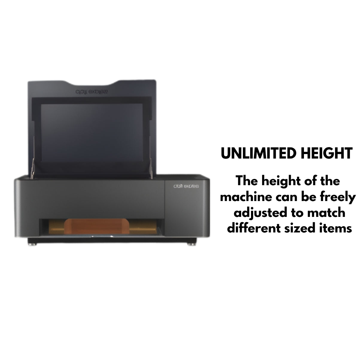 Hardware - 50 W CO2-Laserschneider/Graviermaschine mit Rauchreiniger (Vorführgerät)