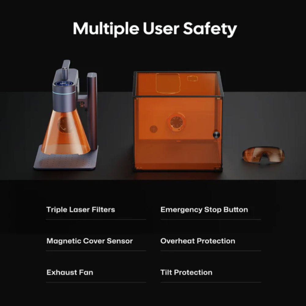 Matériel - Machine de découpe/gravure laser CO2 50 W avec purificateur de fumée (ex-démo)