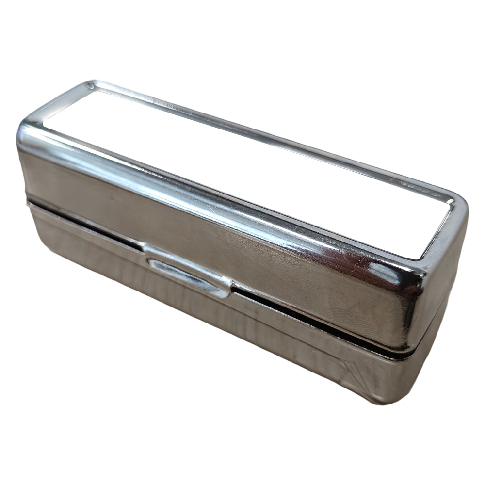 Accessoires - Porte-rouge à lèvres avec insert imprimable - 8,6 cm x 3 cm x 3 cm