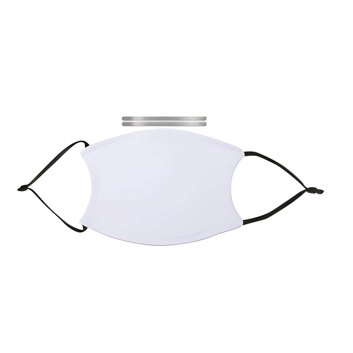 Face Coverings - 10 x NOSE BRIDGE - Black Straps - ADULT Size with 2 x PM2.5 Filters - Longforte Trading Ltd