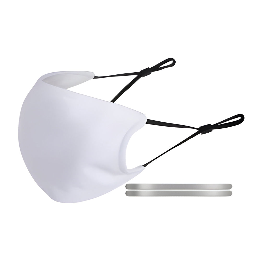 Face Coverings - 10 x NOSE BRIDGE - Black Straps - ADULT Size with 2 x PM2.5 Filters - Longforte Trading Ltd