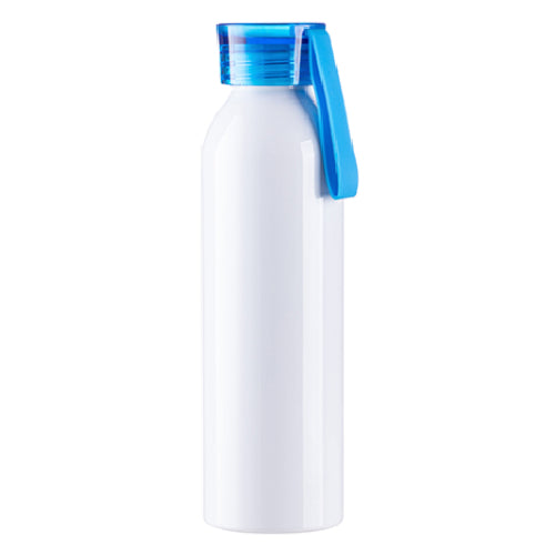 CARTON COMPLET - 50 x Bouteilles d'eau en aluminium MAVERICK - 650 ml - BLEU