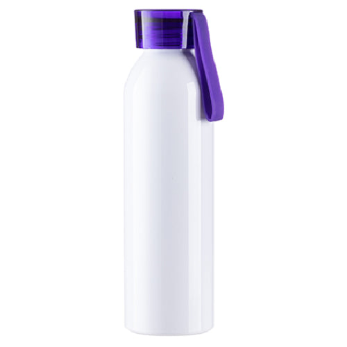 Wholesale Carton - 50 x MAVERICK Aluminium Water Bottles - 650ml - PURPLE