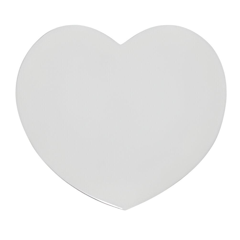 Fridge Magnet - 10 x MDF - Heart - 5cm x 5cm - Longforte Trading Ltd