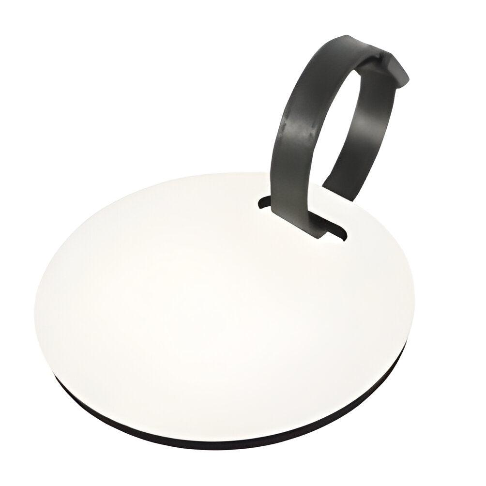 10 x MDF Luggage Tags - Round - 8cm x 8cm - Longforte Trading Ltd