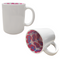 Mugs - Inner Printed Sublimation Mugs - Pink Love Hearts - Longforte Trading Ltd