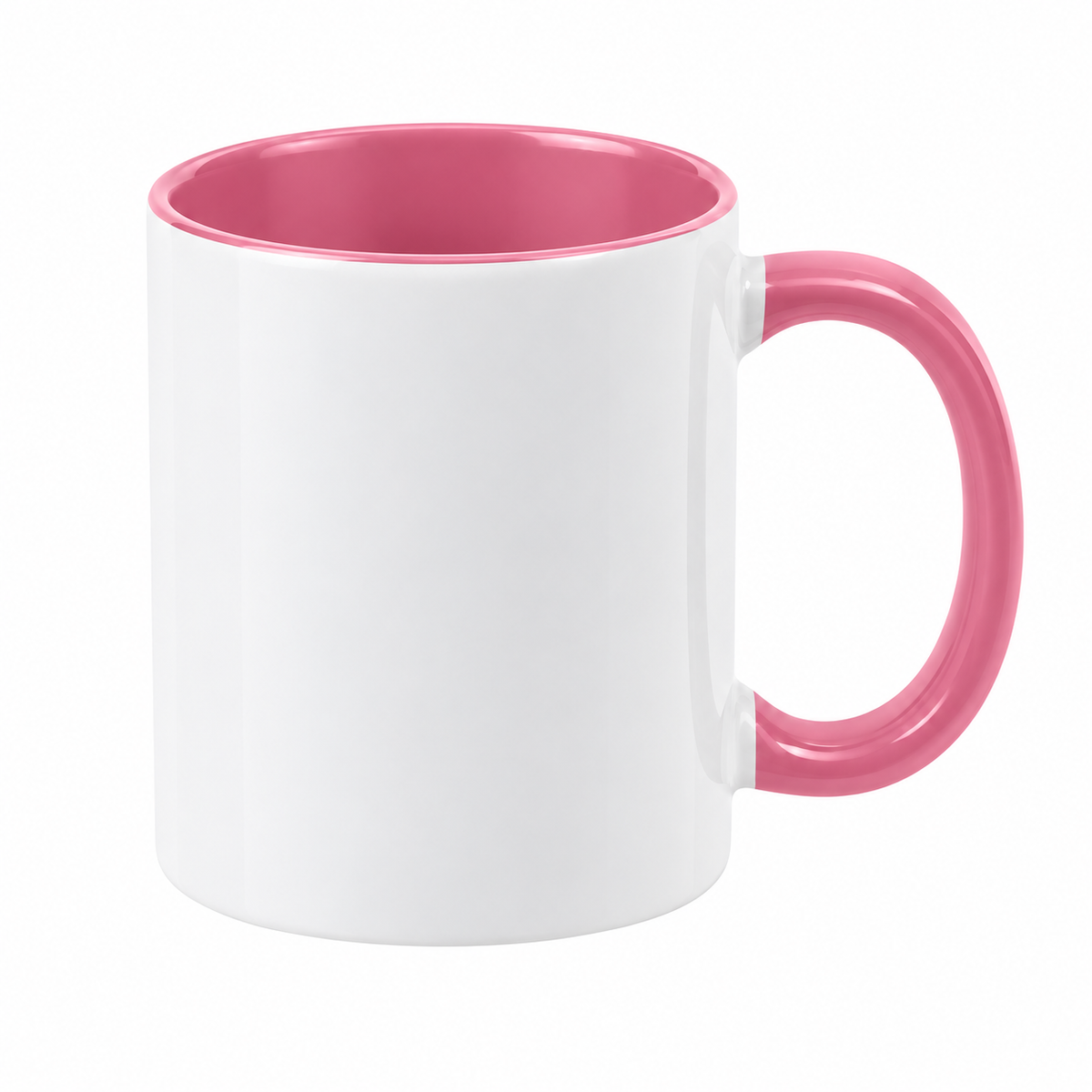 11oz Sublimation Mugs with Coloured Inner & Handle