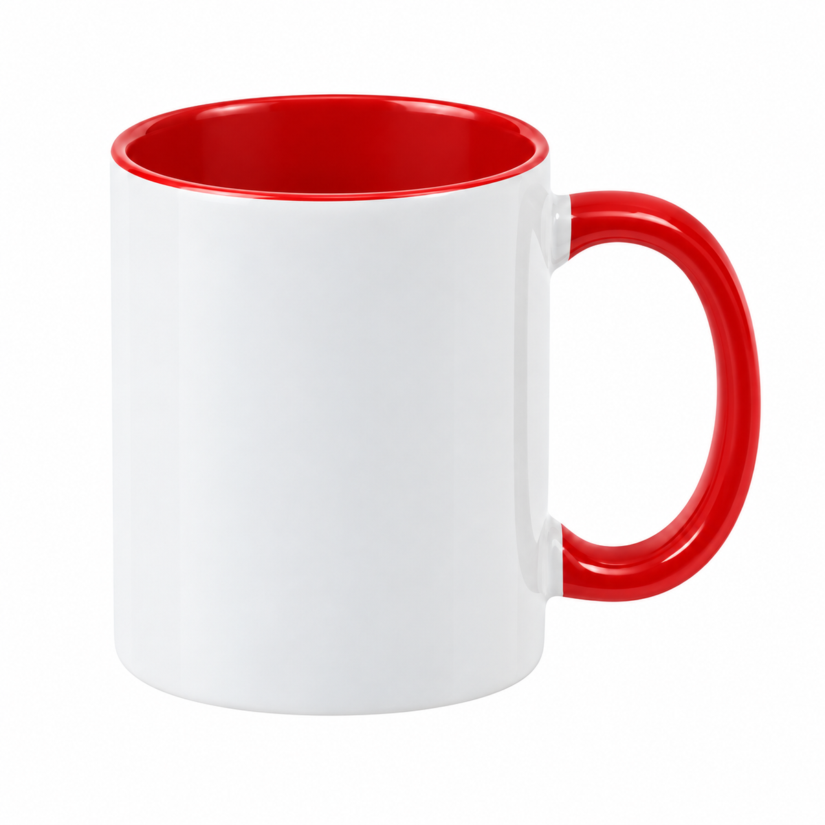 11oz Sublimation Mugs with Coloured Inner & Handle