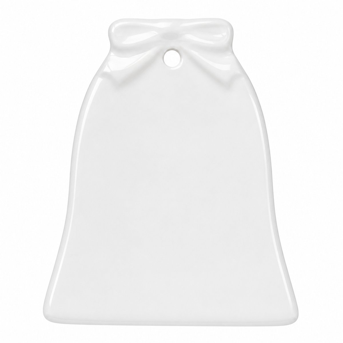 Ceramic Sublimation Hanging Ornaments - Bell