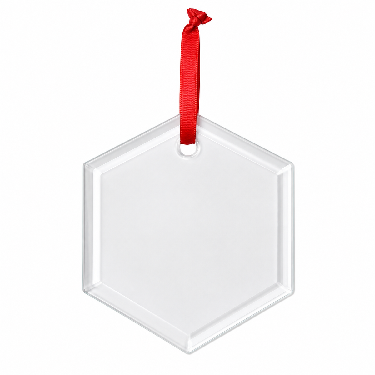 Sublimation Glass Ornaments - Hexagon