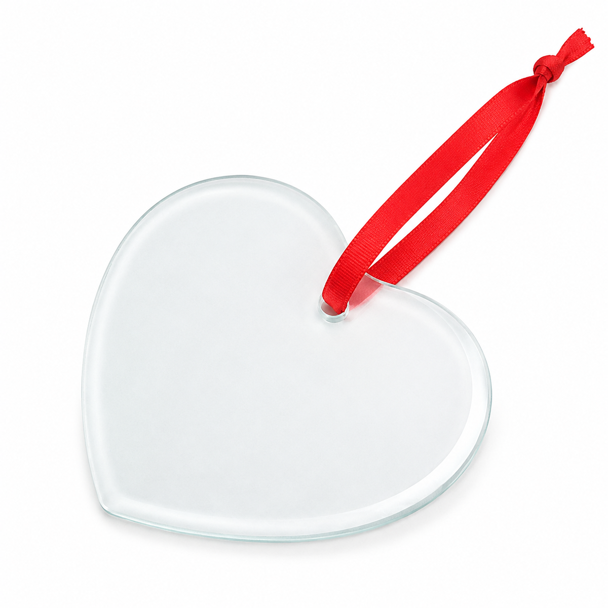 Sublimation Glass Ornaments - Heart