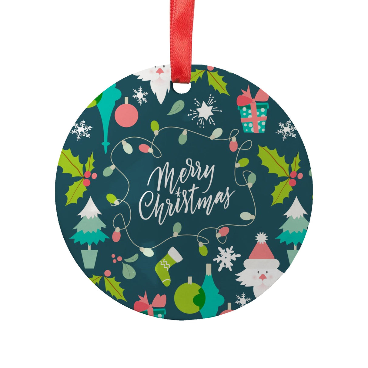 FULL CARTON - 100 x MDF Hanging Ornaments - 5cm x 5cm - Round - Longforte Trading Ltd