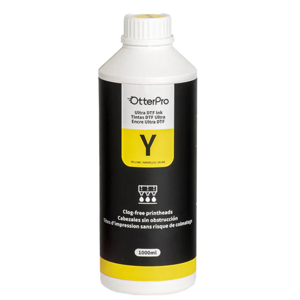 OtterPro Ultra DTF Ink - 1000ml - Yellow